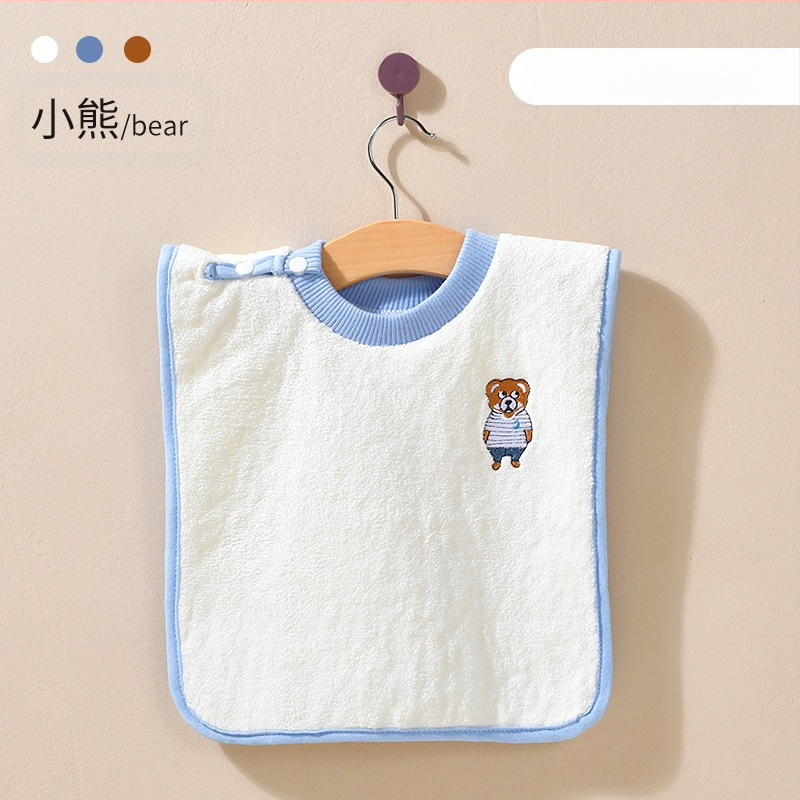 Детска кърпа, бебешка кърпа, миене на зъби, избърсване на лице, кърпа за уста, водоустойчив лигавник, немокри дрехи, бебешки лигавник за лице