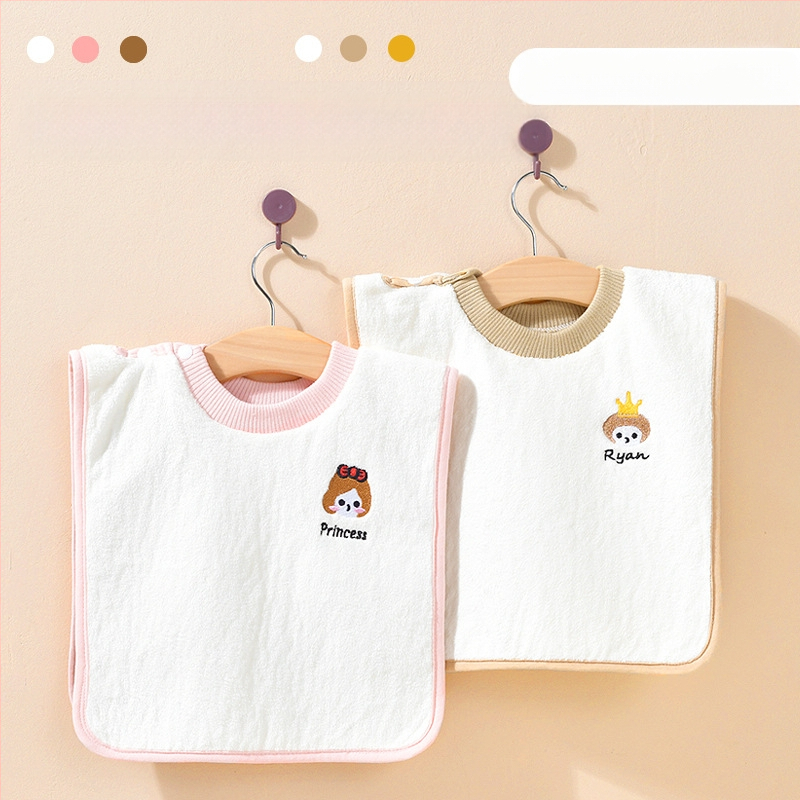 Детска кърпа, бебешка кърпа, миене на зъби, избърсване на лице, кърпа за уста, водоустойчив лигавник, немокри дрехи, бебешки лигавник за лице