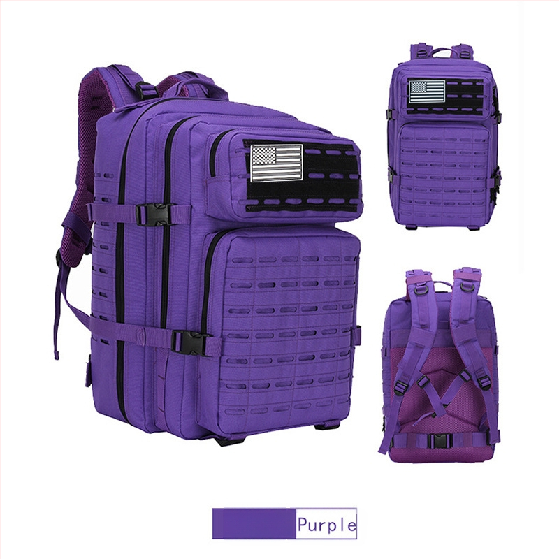 Välisportimiseks mõeldud seljakott maastikul reisimiseks, telkimiseks, matkamiseks, mägironimiseks, sõjaväe kamuflaažiga jalgrattasõiduks, taktikaline seljakott meestele