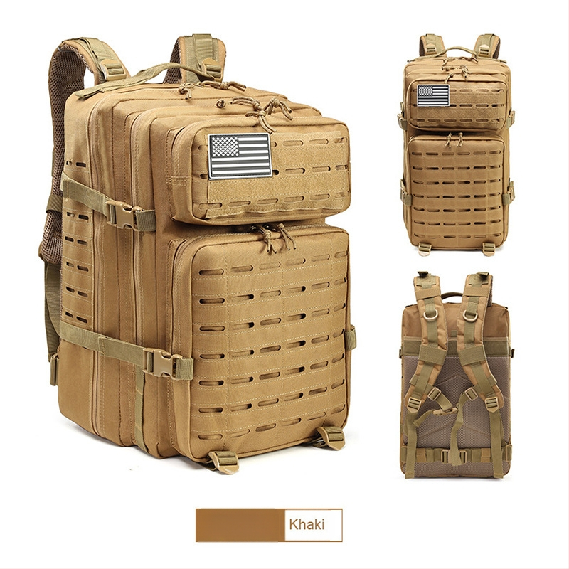 Välisportimiseks mõeldud seljakott maastikul reisimiseks, telkimiseks, matkamiseks, mägironimiseks, sõjaväe kamuflaažiga jalgrattasõiduks, taktikaline seljakott meestele