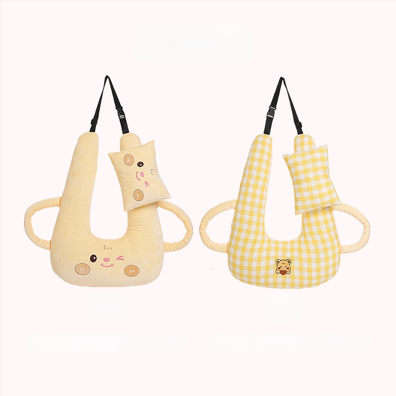 Koomiksiauto peatoe loominguline laste auto pikamaa magamisaseme kaelapadi padi neli aastaaega universaalne magamispadi