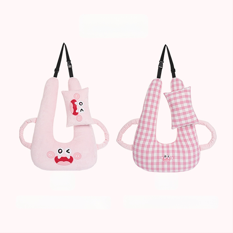 Koomiksiauto peatoe loominguline laste auto pikamaa magamisaseme kaelapadi padi neli aastaaega universaalne magamispadi