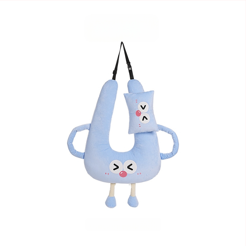 Koomiksiauto peatoe loominguline laste auto pikamaa magamisaseme kaelapadi padi neli aastaaega universaalne magamispadi