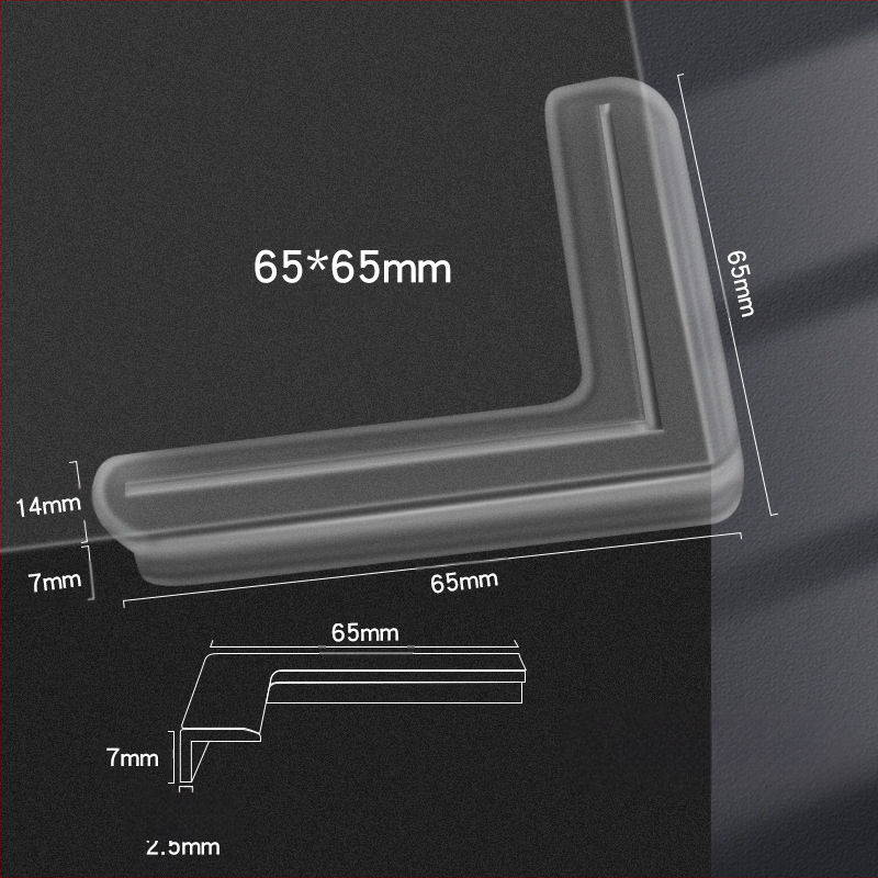 ✅Laste kokkupõrkevastane nurk Läbipaistev kokkupõrkevastane nurgakaitse Kohvilauamööbel Pehme mähisega nurgaserva mähisega silikoonist kaitse