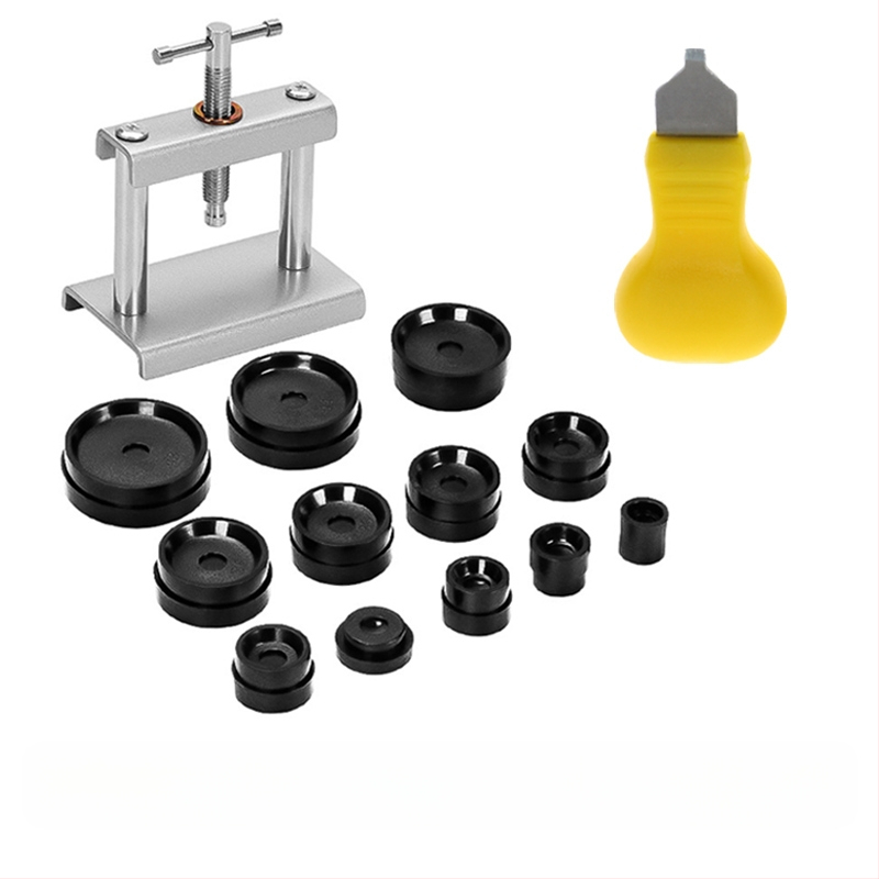 Инструмент за ремонт на уплътнения за домашни часовници, подмяна на батерия, отварачка за уплътнения за цифрови кварцови часовници, комплект часовници