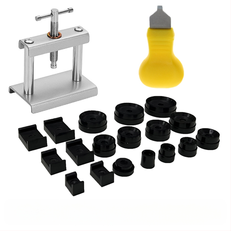 Инструмент за ремонт на уплътнения за домашни часовници, подмяна на батерия, отварачка за уплътнения за цифрови кварцови часовници, комплект часовници