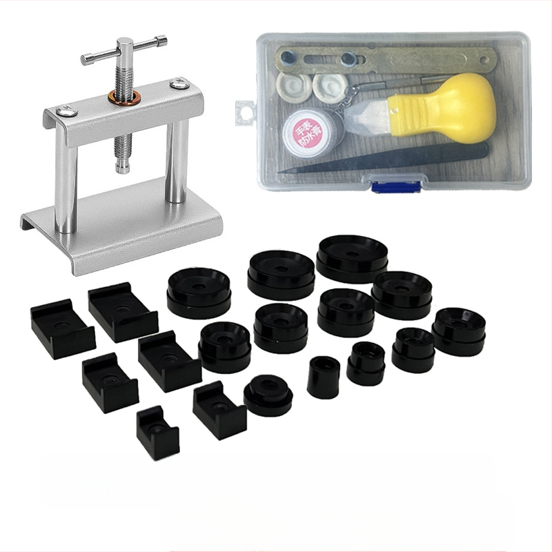 Инструмент за ремонт на уплътнения за домашни часовници, подмяна на батерия, отварачка за уплътнения за цифрови кварцови часовници, комплект часовници