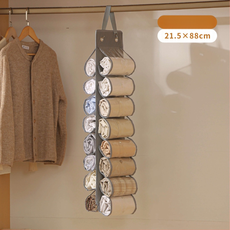 Buitinių drabužių laikymo krepšys, tvirtinamas prie sienos, daugiasluoksnės jogos kelnės, batų laikymas, bendrabučio drabužių spintos laikymas, pakabinamas