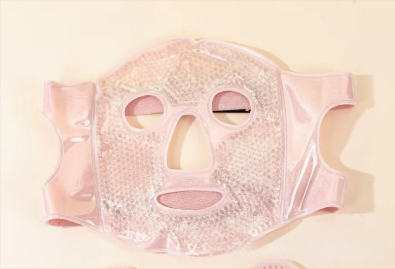 Ledo kompreso kaukė Šalto kompreso akių kaukė Ledo maišelio veido kaukė Pooperacinis atsigavimas Artefaktas Karštas kompresas Viso veido vėsinanti medvilninė veido kaukė