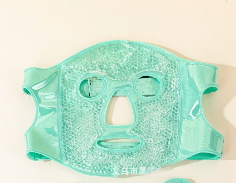 Ledo kompreso kaukė Šalto kompreso akių kaukė Ledo maišelio veido kaukė Pooperacinis atsigavimas Artefaktas Karštas kompresas Viso veido vėsinanti medvilninė veido kaukė