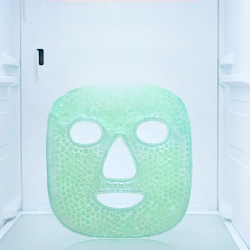 Ledo kompreso kaukė Šalto kompreso akių kaukė Ledo maišelio veido kaukė Pooperacinis atsigavimas Artefaktas Karštas kompresas Viso veido vėsinanti medvilninė veido kaukė