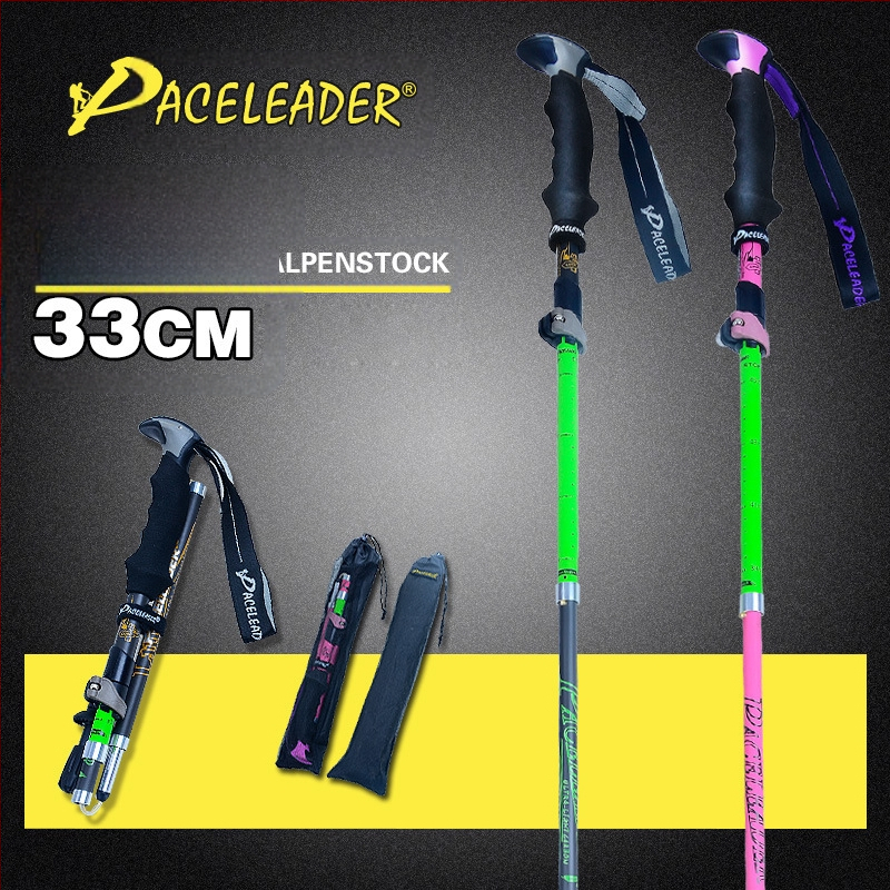 Veľkoobchod s skladacími trekingovými palicami Paceleader Carbon, horolezeckým vybavením