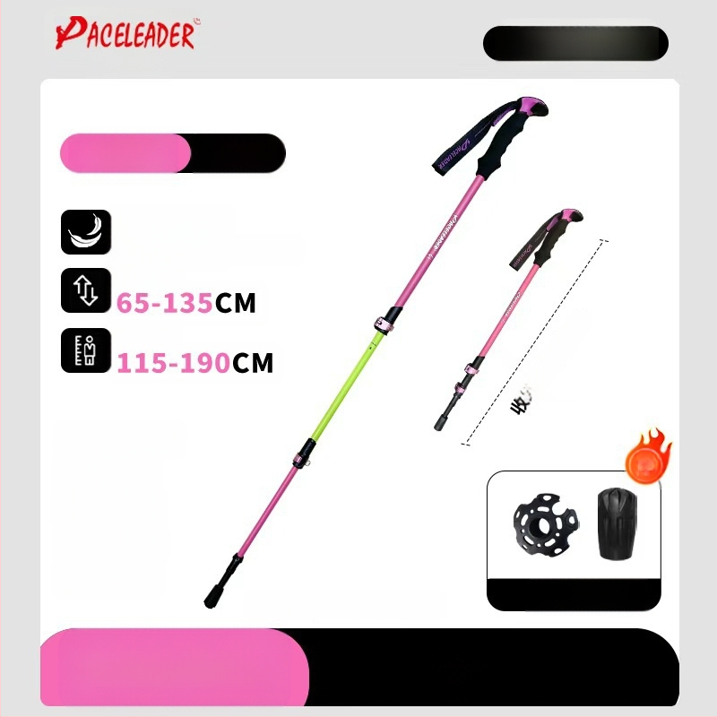 Veľkoobchod s skladacími trekingovými palicami Paceleader Carbon, horolezeckým vybavením