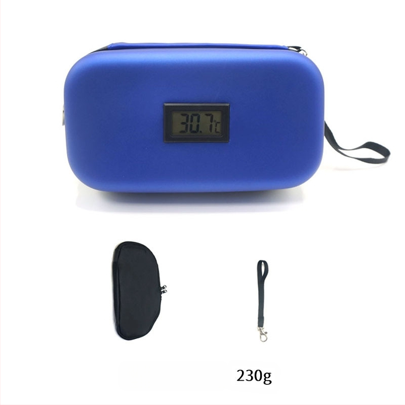 na sklade Amazon Explosions Inzulínová chladnička EVA Prenosná vonkajšia chladnička s teplomerom Vrecko na ľad Zachovanie chladu