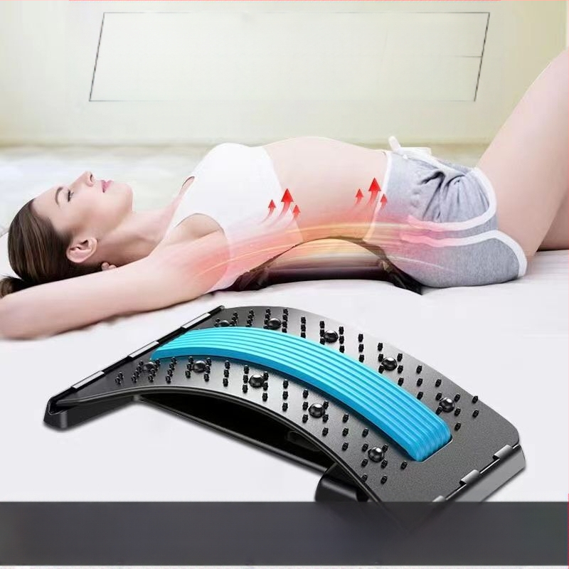 Neljatasandiline nimmelülide rahustav seade vöökoha venitusmassaaži korrigeerimine kodune selgroo kaelalülide venitus Abivööplaat treeningvarustusele