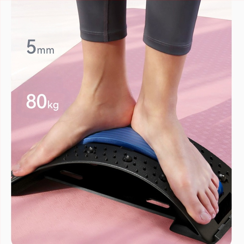 Neljatasandiline nimmelülide rahustav seade vöökoha venitusmassaaži korrigeerimine kodune selgroo kaelalülide venitus Abivööplaat treeningvarustusele