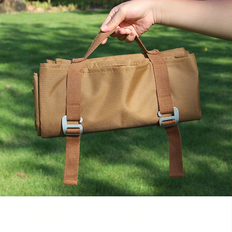 Āra aprīkojuma pārnēsājamais paklājiņš motociklu kempinga piknika paklājiņš saliekams ūdensizturīgs un mitrumizturīgs taktiskās apmācības maskēšanās šaušanas paklājiņš