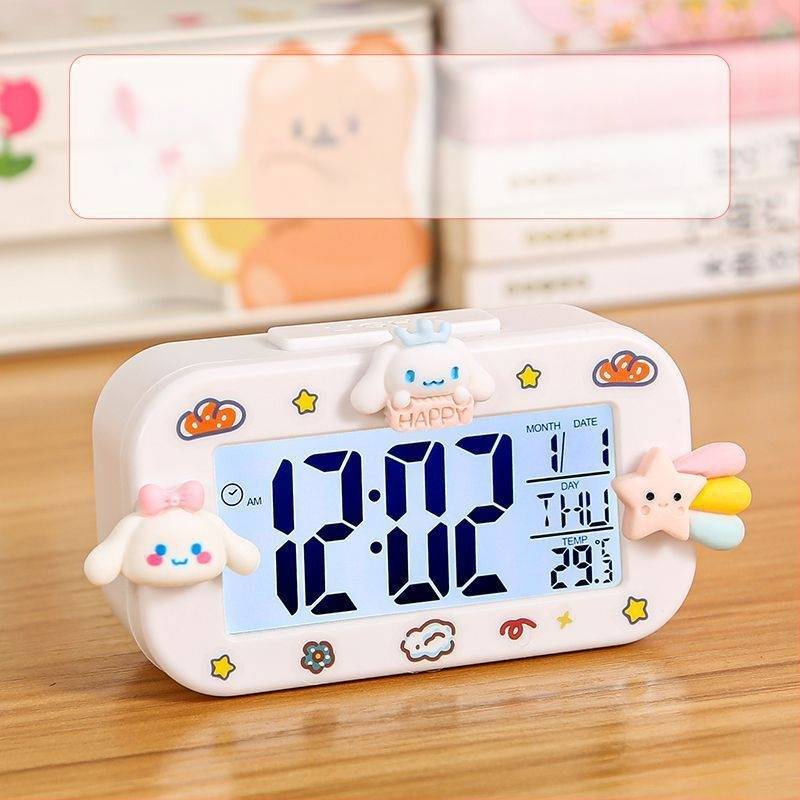 Kuromi Sanrio miniäratuskell õpilastele, uus lastepäeva tüdrukutele, armas ühiselamu eriline äratuskell