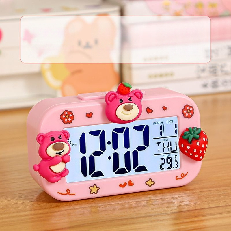 Kuromi Sanrio miniäratuskell õpilastele, uus lastepäeva tüdrukutele, armas ühiselamu eriline äratuskell