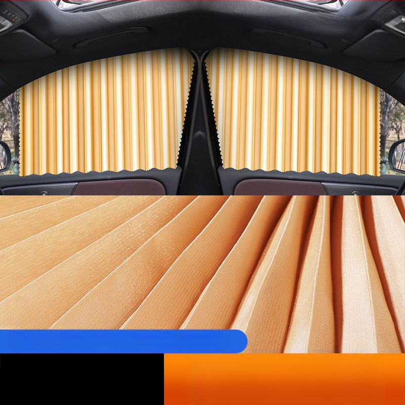 Vasarinė automobilio apsauga nuo saulės magnetinė užuolaida nuo saulės šilumos izoliacija Universali magnetinė siurbimo užuolaida automobiliui, užtamsinanti automobilio užuolaidą nuo saulės