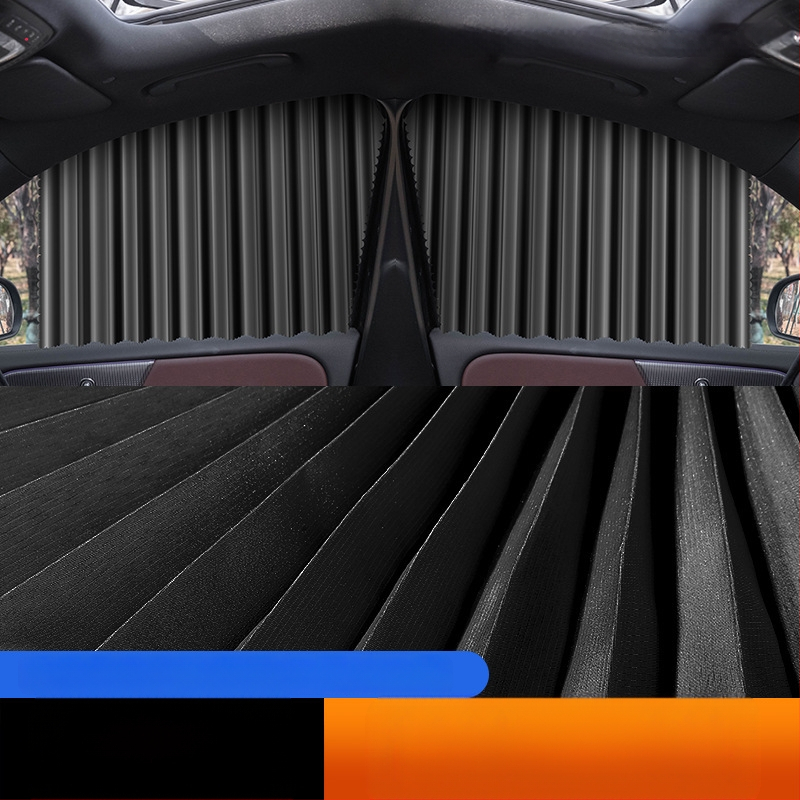 Vasarinė automobilio apsauga nuo saulės magnetinė užuolaida nuo saulės šilumos izoliacija Universali magnetinė siurbimo užuolaida automobiliui, užtamsinanti automobilio užuolaidą nuo saulės