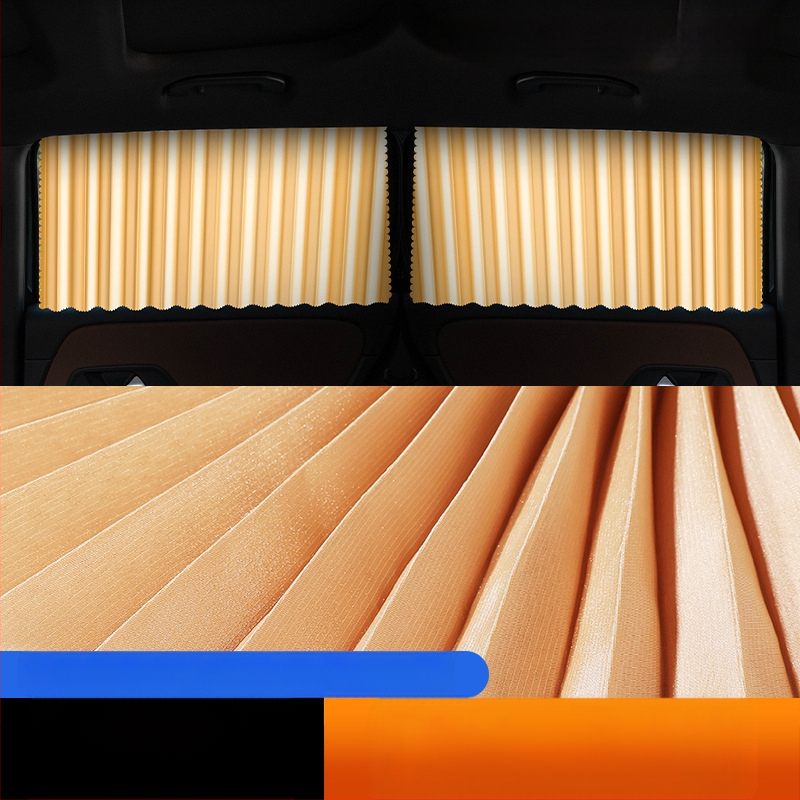 Vasarinė automobilio apsauga nuo saulės magnetinė užuolaida nuo saulės šilumos izoliacija Universali magnetinė siurbimo užuolaida automobiliui, užtamsinanti automobilio užuolaidą nuo saulės