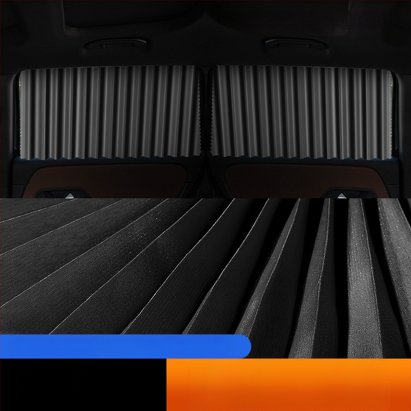 Vasarinė automobilio apsauga nuo saulės magnetinė užuolaida nuo saulės šilumos izoliacija Universali magnetinė siurbimo užuolaida automobiliui, užtamsinanti automobilio užuolaidą nuo saulės