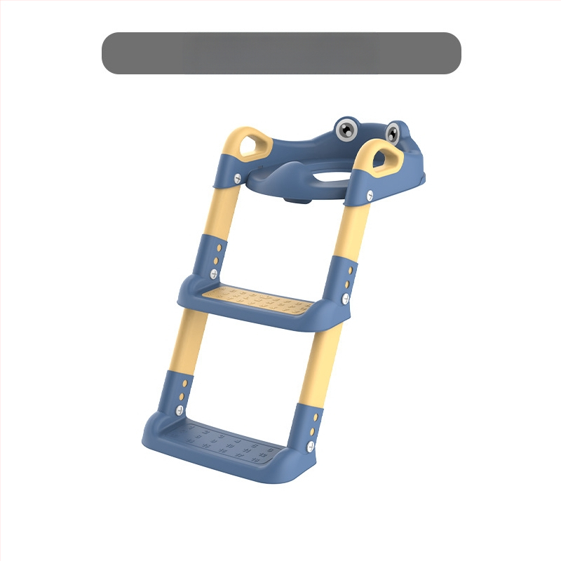 Bērnu tualetes kāpņu telpa Tualetes palīgelements zēniem un meitenēm Regulējama pakāpienveida bērnu tualete