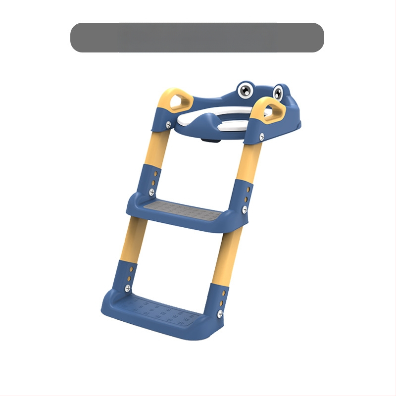 Bērnu tualetes kāpņu telpa Tualetes palīgelements zēniem un meitenēm Regulējama pakāpienveida bērnu tualete