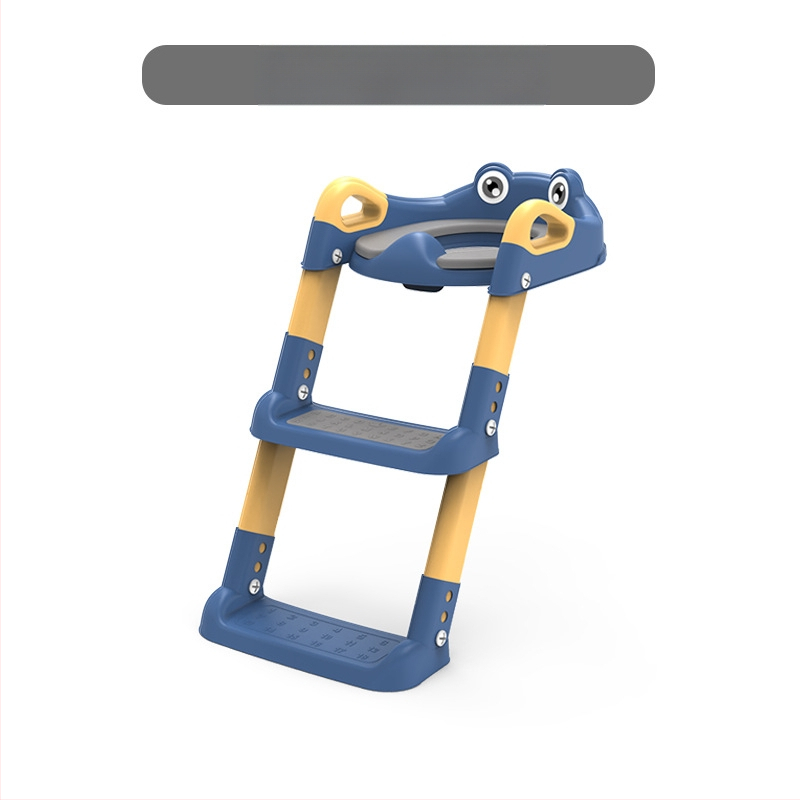 Bērnu tualetes kāpņu telpa Tualetes palīgelements zēniem un meitenēm Regulējama pakāpienveida bērnu tualete