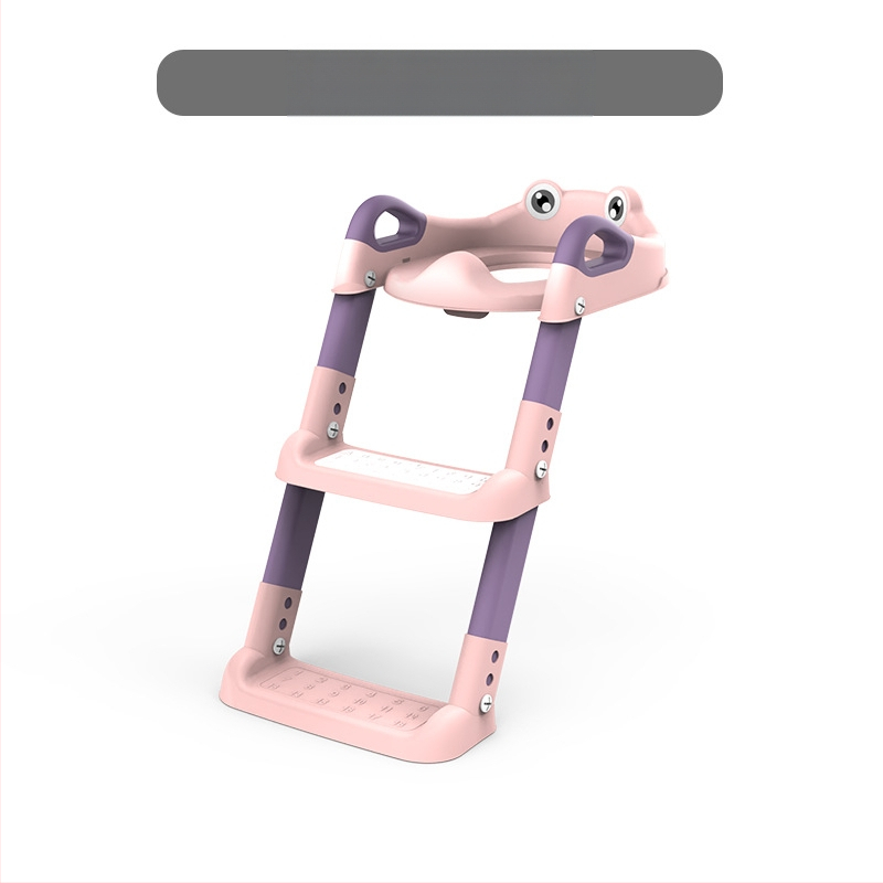 Bērnu tualetes kāpņu telpa Tualetes palīgelements zēniem un meitenēm Regulējama pakāpienveida bērnu tualete