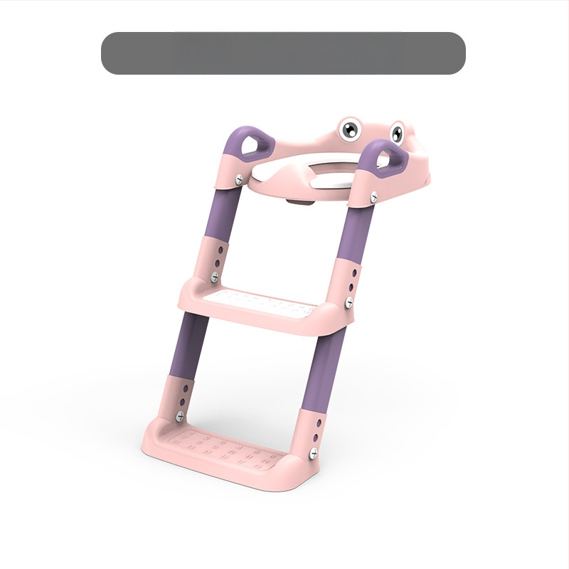 Bērnu tualetes kāpņu telpa Tualetes palīgelements zēniem un meitenēm Regulējama pakāpienveida bērnu tualete