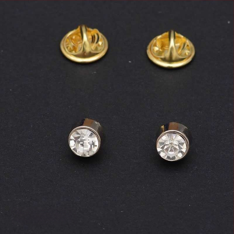 Elegantiška korėjietiško stiliaus retro tuščiavidurė metalinė vyriška ir moteriška apykaklės sagtis, marškinių apykaklės segtukas, suknelės apykaklės segtukas, marškinių apykaklės sagtis