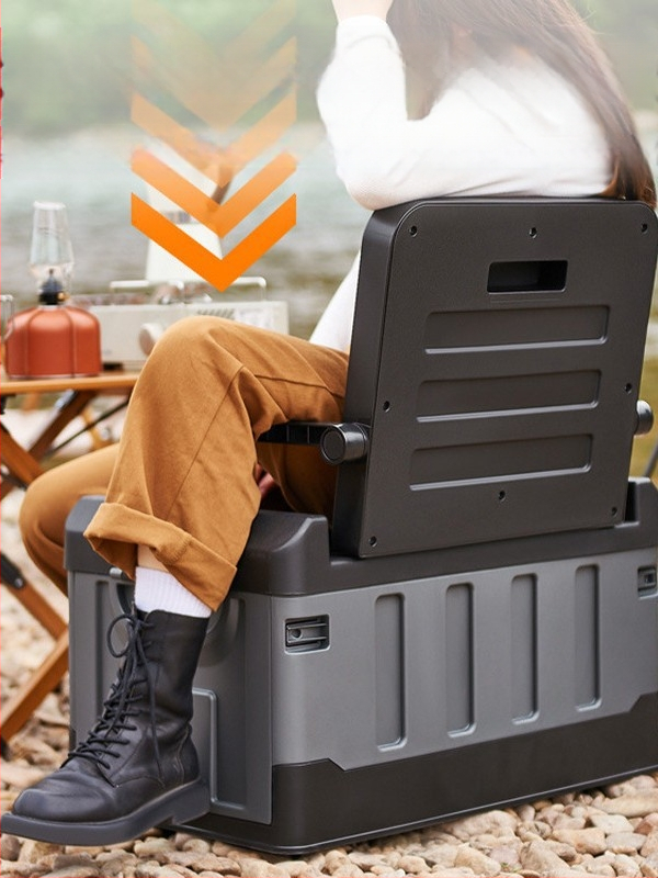 Кутия за съхранение на кола, багажник на кола, сгъваема кутия за съхранение на открито, основни консумативи в колата, горещ продукт през граница