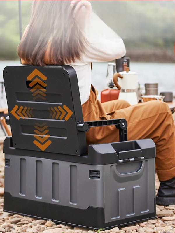 Кутия за съхранение на кола, багажник на кола, сгъваема кутия за съхранение на открито, основни консумативи в колата, горещ продукт през граница