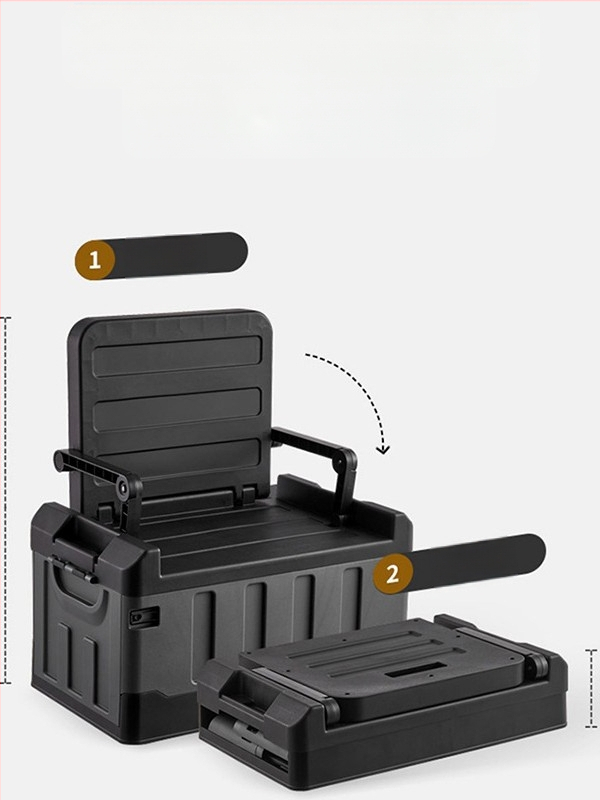 Кутия за съхранение на кола, багажник на кола, сгъваема кутия за съхранение на открито, основни консумативи в колата, горещ продукт през граница