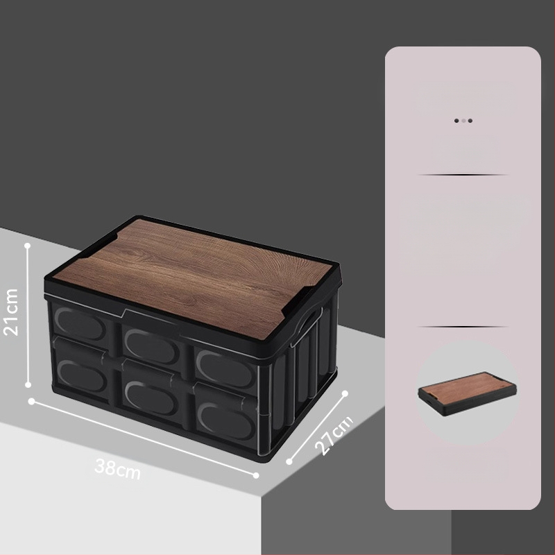 Кутия за съхранение на кола, багажник на кола, сгъваема кутия за съхранение на открито, основни консумативи в колата, горещ продукт през граница