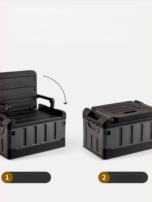 Uzglabāšanas kaste automašīnas bagāžniekam automašīnas āra kempingam saliekama uzglabāšanas kaste svarīgākie piederumi automašīnā pārrobežu karsts produkts