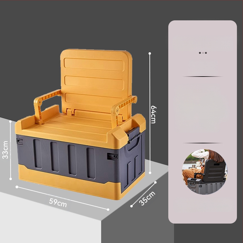 Uzglabāšanas kaste automašīnas bagāžniekam automašīnas āra kempingam saliekama uzglabāšanas kaste svarīgākie piederumi automašīnā pārrobežu karsts produkts