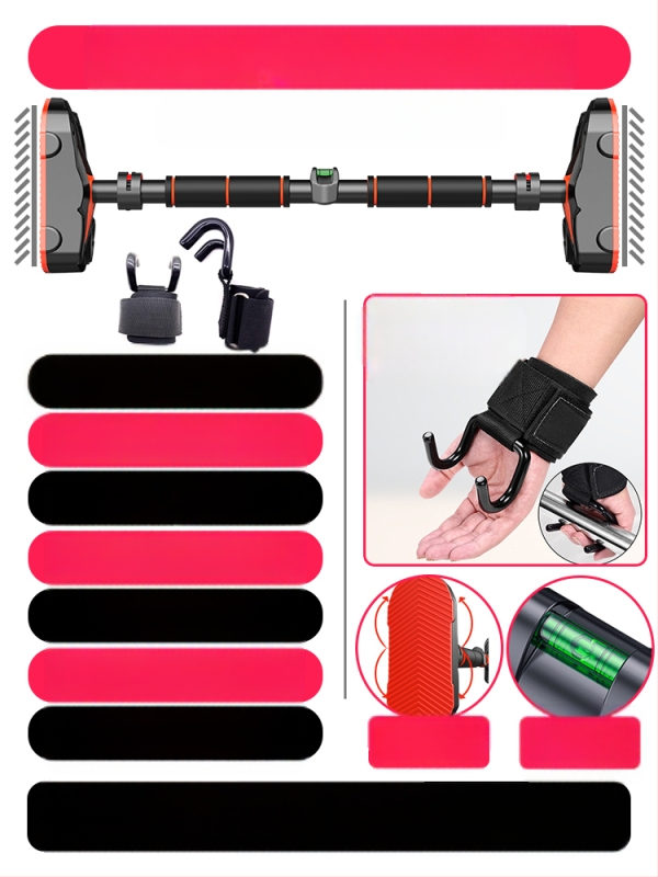 Húzódzkodóhorog, Csuklóhorog, Fitneszhorog, Vízszintes rúddal való esésgátló kézsegéd, Kesztyű, Ágyéki gerinc segédöv