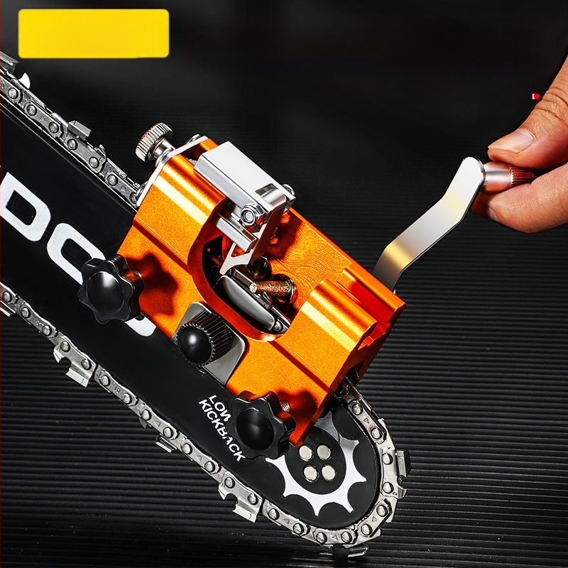 Ръчна верижна шлифовъчна машина, преносима домакинска електрическа верижна трион, аксесоари за верижни триони, шлифовъчна глава, пила за дървообработване, инструмент за рязане на зъби