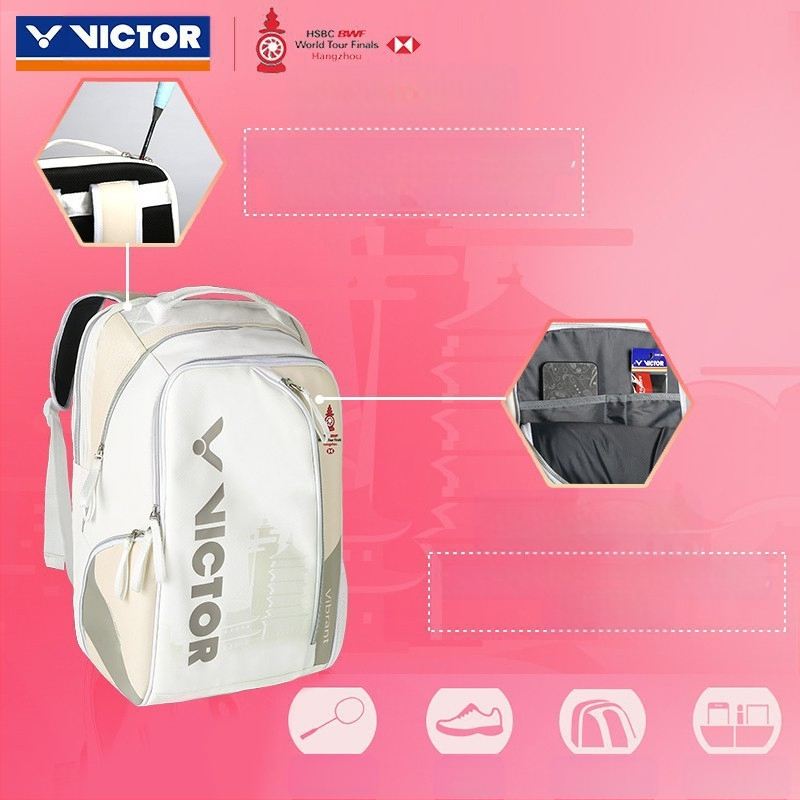 Uus Wictor Victori tuuri finaali mälestusväljaanne. Sõltumatu kingavaru multifunktsionaalne suure mahutavusega sulgpallikott.