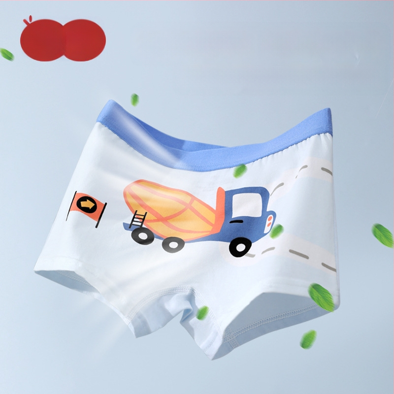 Berniukų apatiniai, vaikiškos medvilninės bokseriai berniukams, kūdikiams be sėdmenų, dideliems vaikams skirti bokseriai, antibakteriniai