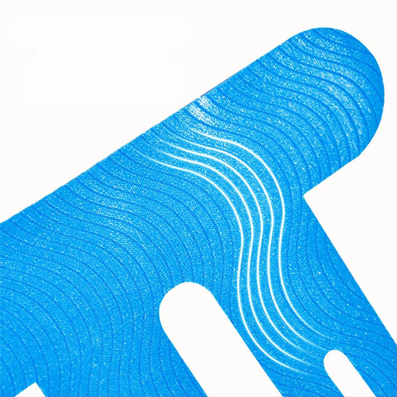 Sporta muskuļu plāksteris, iepriekš sadalīts, sportistam paredzēts muskuļu viengabala ceļgala kinezioloģiskais pārsējs, elastīgais plāksteris skriešanai