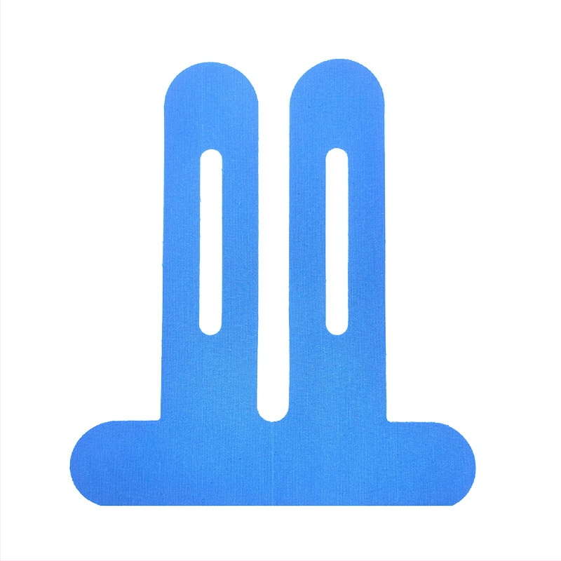 Sporta muskuļu plāksteris, iepriekš sadalīts, sportistam paredzēts muskuļu viengabala ceļgala kinezioloģiskais pārsējs, elastīgais plāksteris skriešanai