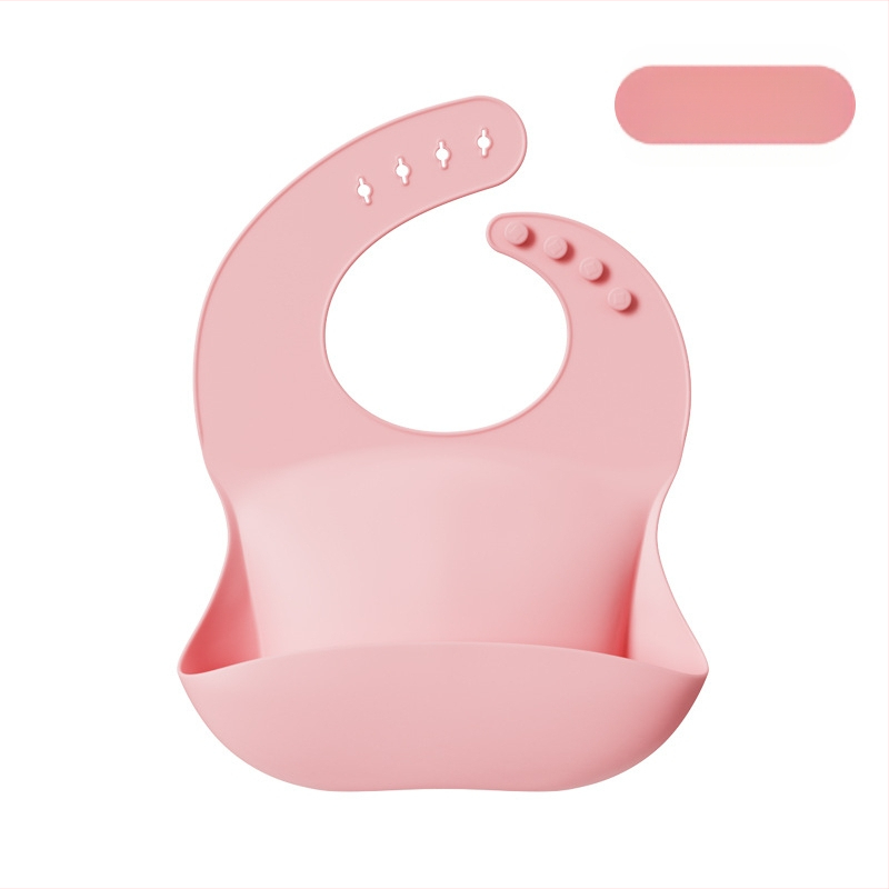 Pārrobežu populārs silikona priekšautiņa bērnu barošanas priekšautiņa ūdensizturīgs 3D siekalojošs priekšautiņa bērnu bezmazgāšanas silikona priekšautiņa