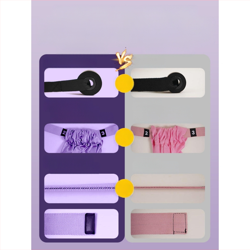 Σχοινί γιόγκα αέρα για οικιακή γυμναστική, γιόγκα, ανεστραμμένο σχοινί τραβήγματος μέσης, κρεμαστή πόρτα, ζώνη τεντώματος γιόγκα