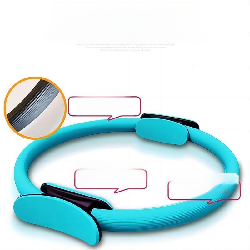 Jooga abivahend Pilates rõngas maagiline rõngas basseini põhja lihaste treener jala vormimine puusa tõstmine elastne fitness vastupanurõngas