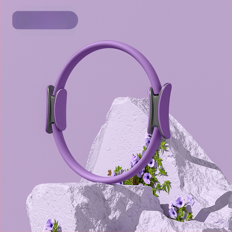 Jooga abivahend Pilates rõngas maagiline rõngas basseini põhja lihaste treener jala vormimine puusa tõstmine elastne fitness vastupanurõngas