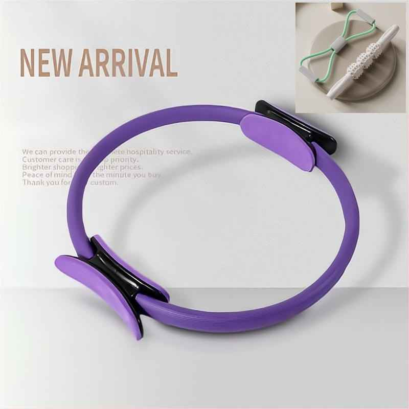 Jooga abivahend Pilates rõngas maagiline rõngas basseini põhja lihaste treener jala vormimine puusa tõstmine elastne fitness vastupanurõngas